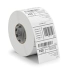 Zebra PolyE 3000T (880458-101) Gloss label 102mm x 102mm 4 rollen (origineel)
