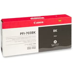 Canon PFI-703BK inkt cartridge zwart hoge capaciteit (origineel)