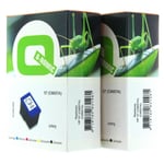 Tonershop huismerk vervangt HP C6657A nr. 57 inkt cartridge kleur 2 stuks