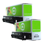 Tonershop huismerk vervangt HP CC530A nr. 304A toner cartridge zwart 2 stuks