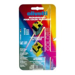 Olivetti B0045 F inkt cartridge 4 kleuren ( 2 stuks ) origineel