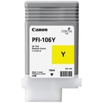 Canon PFI-106Y inkt cartridge geel (origineel)