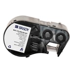 Brady M4C-375-595-RD-WT vinyl labels wit op rood | 9,53 mm x 7,62 m (origineel)