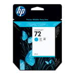HP C9398A inkt cartridge cyaan nr. 72 (origineel)