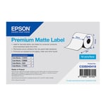 Epson C33S045418 premium matte doorlopende labelrol 76mm x 35m (origineel)