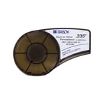 Brady M21-125-C-342-YL tape krimpkous | zwart op geel | 6,00mm x 2,10m