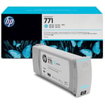 HP CE042A / B6Y12A inkt cartridge licht cyaan nr. 771 (origineel)