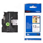 Brother TZe-N231 - 8m zwart op wit / niet-gelamineerd tape / 12mm (origineel)