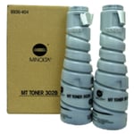 Konica Minolta 8936-404 toner cartridge zwart nr. 302B ( 2 stuks ) origineel