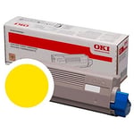 OKI 46861305 toner cartridge geel hoge capaciteit (origineel)