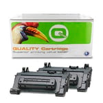 Tonershop huismerk vervangt HP CC364X nr. 64X toner cartridge zwart hoge capaciteit 2 stuks
