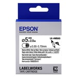 Epson LK-4WBA5 krimpkous zwart op wit 5mm (origineel)