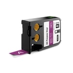 DYMO 1868792 XTL tape vinyl wit op paars 19mm (origineel)