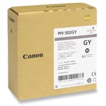 Canon PFI-302GY inkt cartridge grijs (origineel)