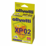 Olivetti B0218 R printkop 3 kleuren hoge capaciteit nr. XP02 (origineel)