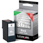 Lexmark 18C2170 inkt cartridge zwart hoge capaciteit nr. 36XL (origineel)