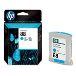HP C9386A inkt cartridge cyaan nr. 88 (origineel)