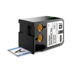 DYMO 1868719 XTL voorgesneden krimpkous tape zwart op wit 24mm (origineel)