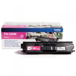 Brother TN-326M toner cartridge magenta hoge capaciteit (origineel)