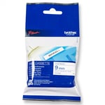 Brother MK223 - 8m blauw op wit / niet-gelamineerd tape / 9mm (origineel)