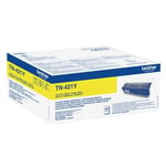 Brother TN-421Y toner cartridge geel (origineel)
