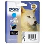 Epson T0962 inkt cartridge cyaan (origineel)