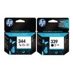 HP C9363EE / C8767EE serie ( 344 C / 339XL BK ) origineel