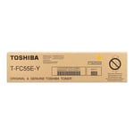 Toshiba T-FC55E-Y toner cartridge geel (origineel)