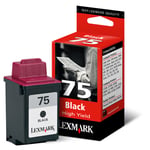 Lexmark 12A1975 inkt cartridge zwart hoge capaciteit nr. 75 (origineel)