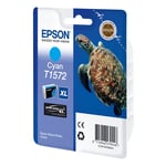 Epson T1572 inkt cartridge cyaan (origineel)