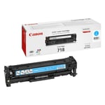 Canon 718C toner cartridge cyaan (origineel)