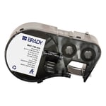 Brady M4C-750-414 polyester klitmateriaal labels zwart op wit | 19,05 mm x 3,66 m (origineel)