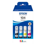 Epson 104 BK/C/M/Y serie (origineel)