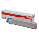 OKI 45536507 toner cartridge cyaan hoge capaciteit (origineel)