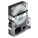 Epson LC-3WBN9 - 9m zwart op wit / gelamineerd tape / extra klevend / 9mm (origineel)
