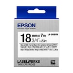 Epson LK-5WBVN tape zwart op wit 18 mm (origineel)