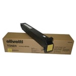 Olivetti B0728 toner cartridge geel (origineel)