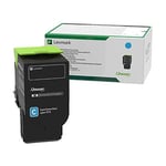 Lexmark C2320C0 toner cartridge cyaan (origineel)