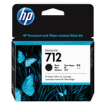 HP 3ED71A nr. 712 inktcartridge zwart hoge capaciteit (origineel)