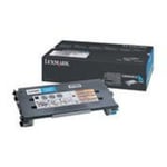 Lexmark C500H2CG toner cartridge cyaan hoge capaciteit (origineel)