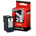 Lexmark 18C1428 inkt cartridge zwart nr. 28 (origineel)