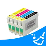 Epson T0556 serie reinigingscartridges ( BK / C / M / Y ) huismerk