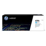 HP W2001X nr. 658X toner cartridge cyaan hoge capaciteit (origineel)