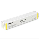 Canon 034 toner cartridge geel (origineel)