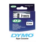 DYMO S0721090 / 61211 - 10m wit / zelfklevend tape / D2 / 12mm (origineel)