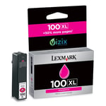 Lexmark 14N1070 inkt cartridge magenta hoge capaciteit nr. 100XL (origineel)