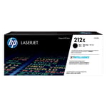 HP W2120X toner cartridge zwart hoge capaciteit nr. 212X (origineel)