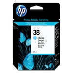 HP C9418A inkt cartridge licht cyaan nr. 38 (origineel)