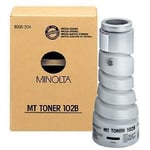 Konica Minolta 8935-204 toner cartridge zwart nr. 102B ( 2 stuks ) origineel