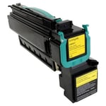 Lexmark 24B6021 toner cartridge geel extra hoge capaciteit (origineel)